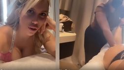 VIDEO / Il massaggio sexy di Wanda: “Finisco la giornata con la regina assoluta”