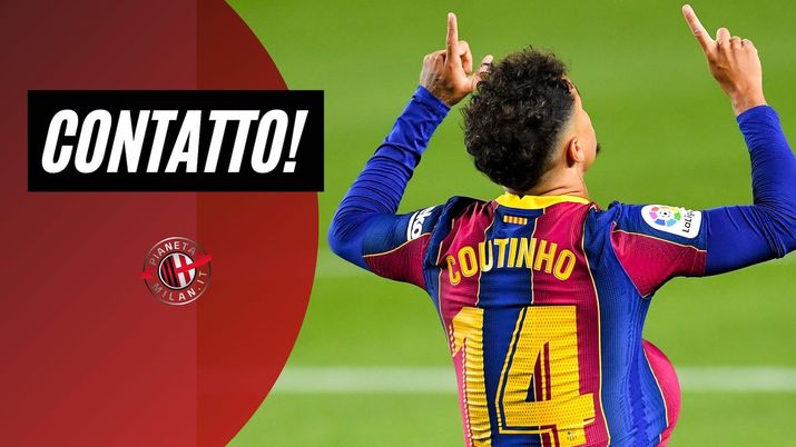 Philippe Coutinho (attaccante Barcellona), obiettivo di calciomercato del Milan | AC Milan News (Getty Images) 