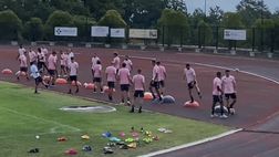 VIDEO Ritiro Palermo, squadra in campo: le immagini della seduta mattutina
