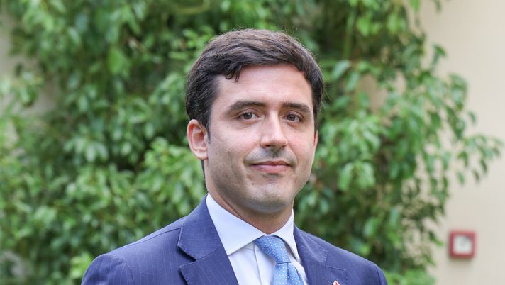 GERMOGLI PH: 24 SETTEMBRE 2020  FIRENZE STADIO  ARTEMIO FRANCHI CONFERENZA STAMPA DEL PRESIDENTE DELLA FIORENTINA ROCCO COMMISSO
NELLA FOTO LUIGI CAPITANIO MANAGER 