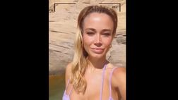 VIDEO / Diletta Leotta si gode il mare: il bikini lascia i social a bocca aperta