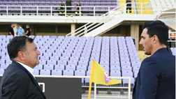 FOTO – Burdisso saluta Barone: “Spero tu sia con Diego a parlare di calcio”