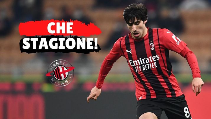 Sandro Tonali (centrocampista AC Milan), leader della mediana rossonera | Milan News (Getty Images) Sandro Tonali AC Milan