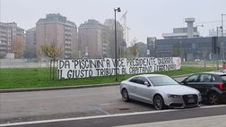 Milan, la Curva Sud dedica uno striscione a Baresi (FOTO)
