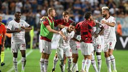 Il Milan pareggia a Bergamo con una prestazione di livello