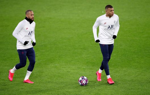 Mbappé Neymar (getty images) Mbappé Neymar (getty images)