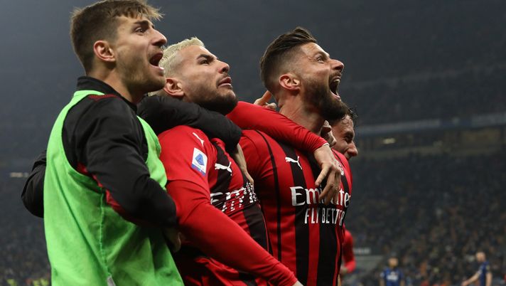 I rossoneri a San Siro