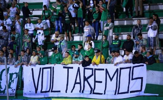 Chapecoense (Twitter Chapecoense) Chapecoense (Twitter Chapecoense)