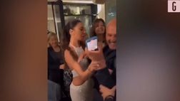 VIDEO / Spalletti non vuole fare il trenino, ma c’è Belen…