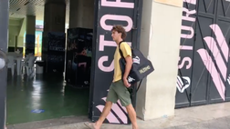VIDEO Palermo, Luperini al Barbera: saluti prima di raggiungere il Perugia