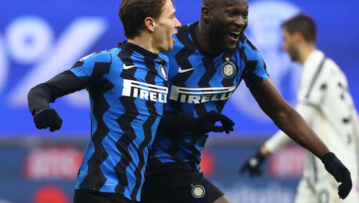 during the Serie A match between FC Internazionale and Juventus at Stadio Giuseppe Meazza on January 17, 2021 in Milan, Italy. Sporting stadiums around Italy remain under strict restrictions due to the Coronavirus Pandemic as Government social distancing laws prohibit fans inside venues resulting in games being played behind closed doors. ULTIME DAI CAMPI – Rivoluzione Inter: chi riposa! Leao, Tomori, stop Izzo e Caicedo out - immagine 1