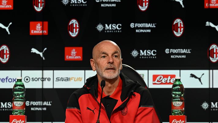 Stefano Pioli AC Milan conferenza stampa Milanello