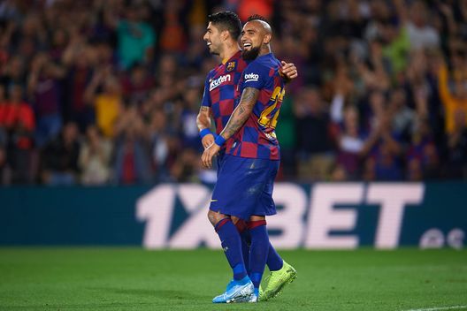 Vidal e Suarez, getty images Vidal e Suarez, getty images