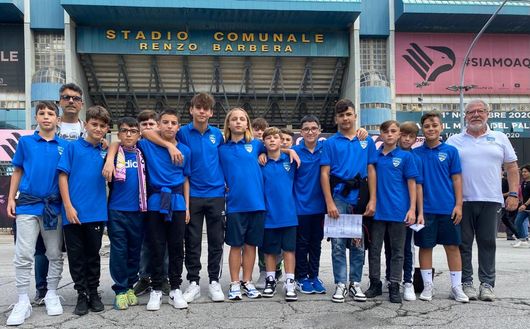 FOTO i ragazzi della scuola calcio Team Calcio ospite del Palermo allo stadio “Barbera” FOTO i ragazzi della scuola calcio Team Calcio ospite del Palermo allo stadio “Barbera” - immagine 1