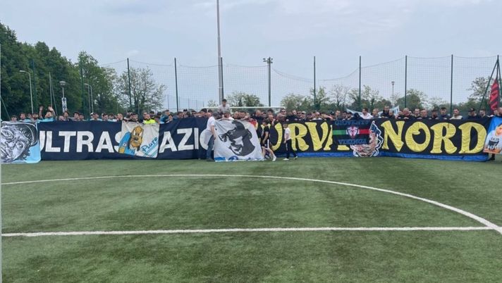 Serie A, gli ultras Lazio battono la Curva Nord ma…in amicizia - immagine 1