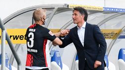 Hertha, Labbadia sbotta: “Con tutti i controlli che facciamo vogliamo poter esultare ai gol”