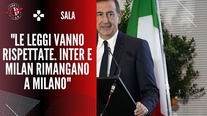 Giuseppe Sala, sindaco di Milano, parla del nuovo stadio di Milan e Inter (Getty Images) Giuseppe Sala, sindaco di Milano, parla del nuovo stadio di Milan e Inter