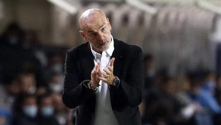 Stefano Pioli AC Milan Atalanta-Milan Serie A 2021-2022