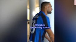 VIDEO / D’ambrosio si presenta in monopattino ad Appiano