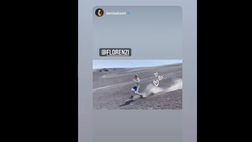 VIDEO Roma, Florenzi e le vacanze in Sicilia: con la moglie escursione sull’Etna