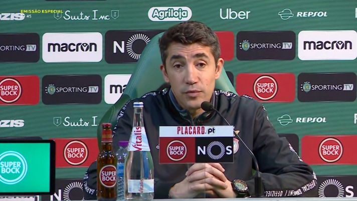 Lage, allenatore del Benfica, non si accontenta del derby vinto... Lage, allenatore del Benfica, non si accontenta del derby vinto...