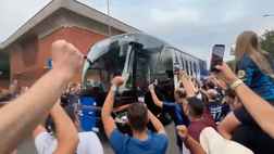 VIDEO FCIN1908 / Inter-Bayern, ci siamo: l’arrivo del pullman nerazzurro