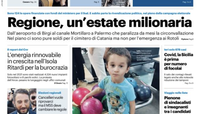prima pagina