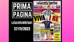 Prima pagina Gazzetta dello Sport: “Viva i Re”
