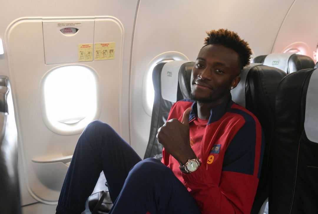 Roma in partenza per Siviglia – FOTO GALLERY- immagine 1