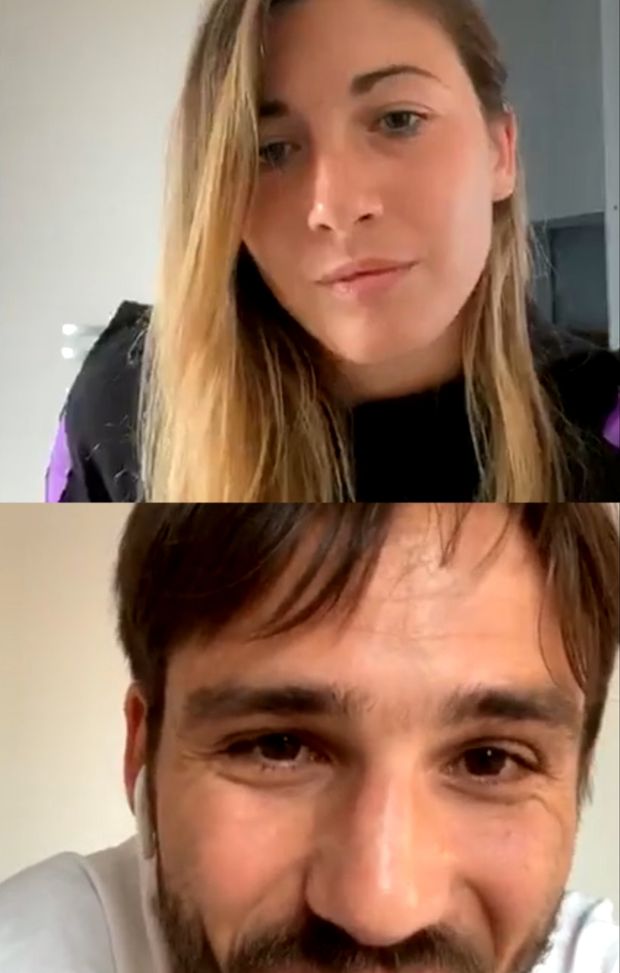 La livornese Chiara Penco e il livornese Leonardo Pavoletti La livornese Chiara Penco e il livornese Leonardo Pavoletti