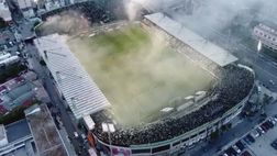 Derby e motori: tutti in corteo su due ruote i tifosi dell’AEK Atene…