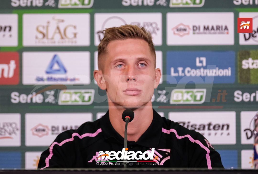 FOTO PALERMO, La conferenza stampa di presentazione di Luca Vido (Gallery) - immagine 7