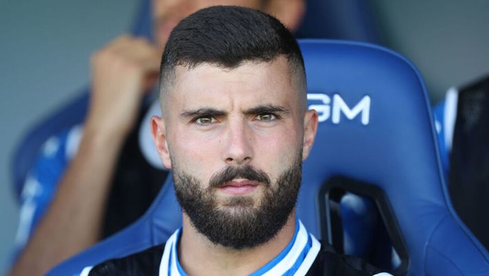 EMPOLI, ITALY - OCTOBER 17: Patrick Cutrone of Empoli FC looks on during the Serie A match between Empoli FC and Atalanta BC at Stadio Carlo Castellani on October 17, 2021 in Empoli, Italy. (Photo by Gabriele Maltinti/Getty Images) Cutrone e la frase contro Cragno: è andata così, sono arrivate subito le scuse - immagine 1