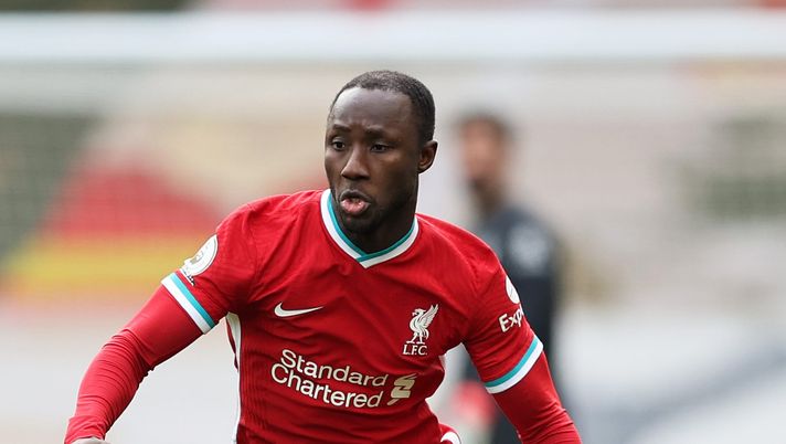 LIVERPOOL, ENGLAND - MARCH 07: Naby Keita of Liverpool runs with the ball during the Premier League match between Liverpool and Fulham at Anfield on March 07, 2021 in Liverpool, England. Sporting stadiums around the UK remain under strict restrictions due to the Coronavirus Pandemic as Government social distancing laws prohibit fans inside venues resulting in games being played behind closed doors. (Photo by Clive Brunskill/Getty Images) LIVERPOOL, ENGLAND - MARCH 07: Naby Keita of Liverpool runs with the ball during the Premier League match between Liverpool and Fulham at Anfield on March 07, 2021 in Liverpool, England. Sporting stadiums around the UK remain under strict restrictions due to the Coronavirus Pandemic as Government social distancing laws prohibit fans inside venues resulting in games being played behind closed doors. (Photo by Clive Brunskill/Getty Images)