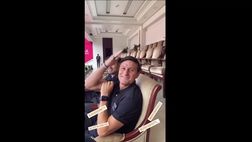 Totti, che ridere con Javier Zanetti: “Questo va a 300” | VIDEO