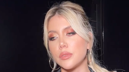 VIDEO / Wanda non si cura delle voci, décolleté da urlo. E la musica è di L-Gante