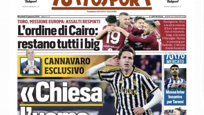 EDICOLA TS – Mossa Inter: incontro per Taremi. Cannavaro: “Nerazzurri più forti della Juve” - immagine 1