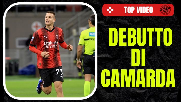 Milan-Frosinone Serie A 2023-2024 Camarda