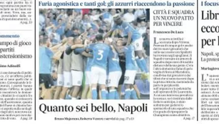 IL NAPOLI SUI MEDIA – Le prime pagine dei giornali di oggi 23 agosto 2022 IL NAPOLI SUI MEDIA – Le prime pagine dei giornali di oggi 23 agosto 2022 - immagine 1