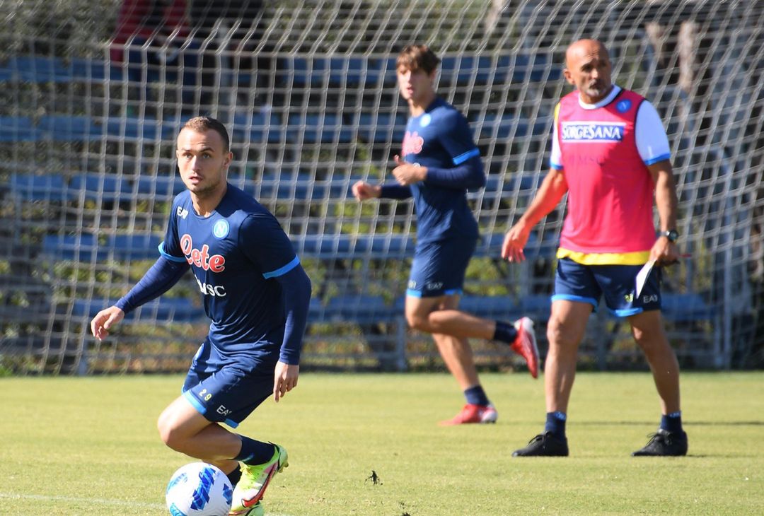 FOTO Verso Napoli-Torino, l’allenamento mattutino degli azzurri - immagine 1