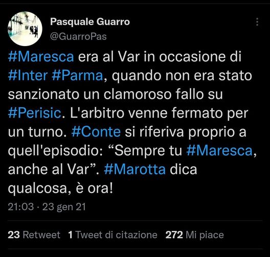 Supercoppa, Maresca scatena il Twitter derby: quel fallo su Leao…e allora su Perisic?!- immagine 2