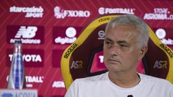 Roma, la conferenza stampa di Mourinho prima della Juventus – FOTO GALLERY