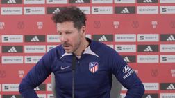 Simeone: “Griezmann domani non ci sarà. Inter? Penso assolutamente a domani”