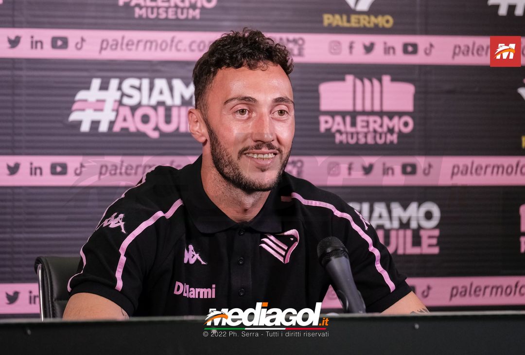FOTO PALERMO, Mirko Pigliacelli in conferenza stampa (Gallery) - immagine 10