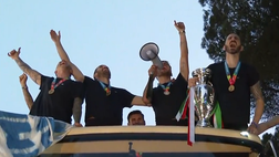 Italia, Bonucci e Immobile in festa: “It’s coming Rome” | VIDEO