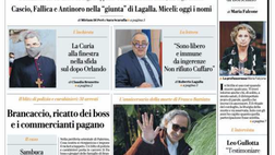 Prima Pagina, La Repubblica-Palermo: ”La Sicilia spacca il centro-destra, Lagalla…”