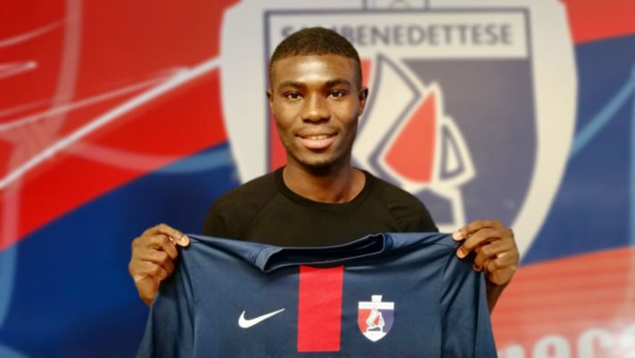Mawuli, al debutto quest'anno con la Samb 