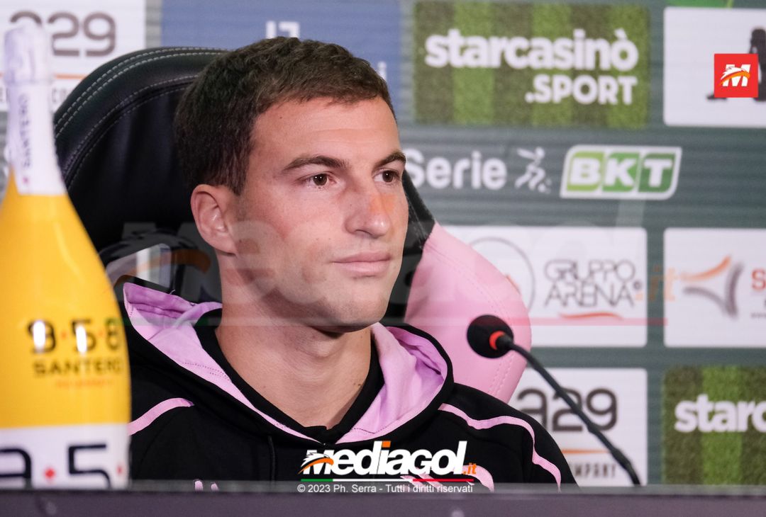 FOTO PALERMO, Edoardo Masciangelo presentato in conferenza stampa (Gallery) - immagine 26