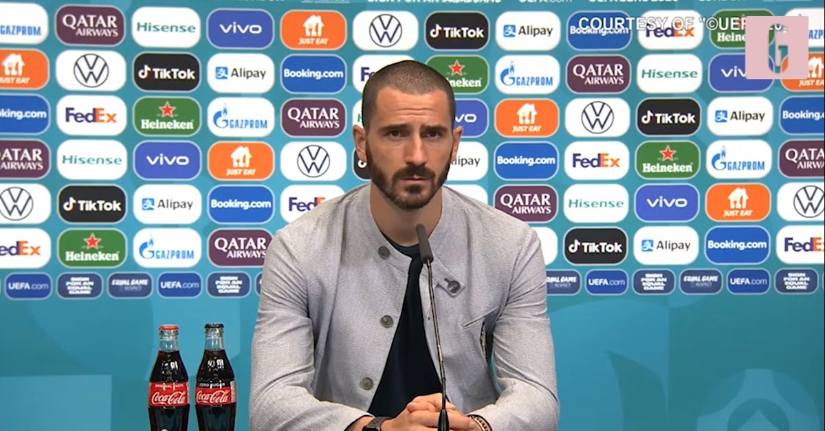 VIDEO Italia-Austria, Bonucci: "Inginocchiarsi? Ecco ...