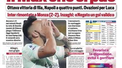 EDICOLA CDS – Inter rimontata a Monza (2-2). Inzaghi: “Negato gol valido”